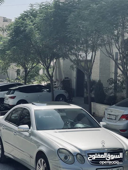 مرسيدس211 V6 E280 فل الفل اضافات مطور 3000سولار 6 سلندر فحص شركه نخب النخب  حساس امامي خلفي