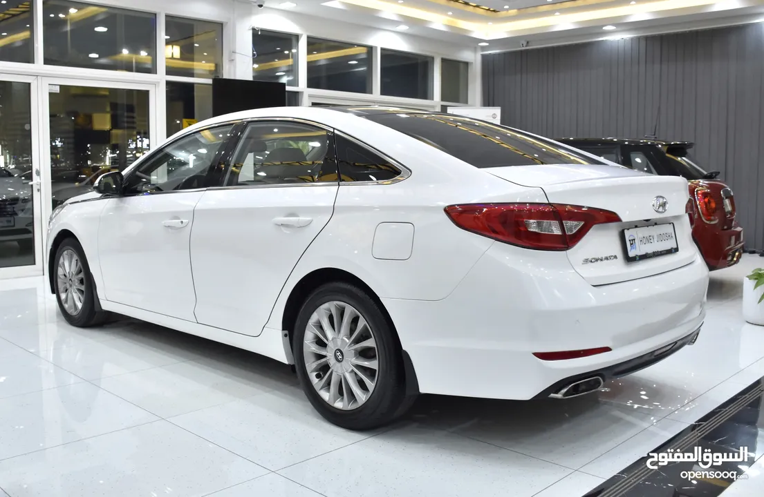 Hyundai Sonata ( 2017 Model ) in White Color GCC Specs