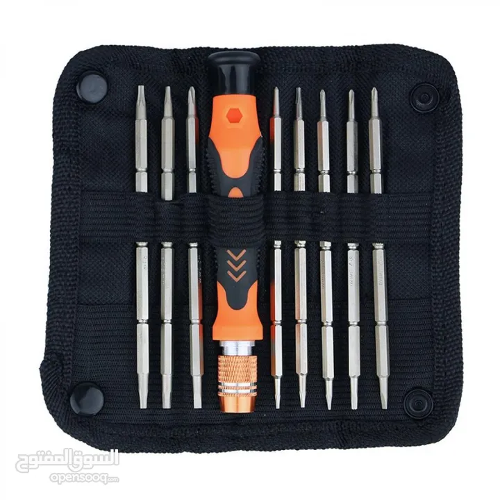 JAKEMY JM-8124 Selling Small Screwdriver Set with Phillips Hex Slotted U-Shape عدة صيانة