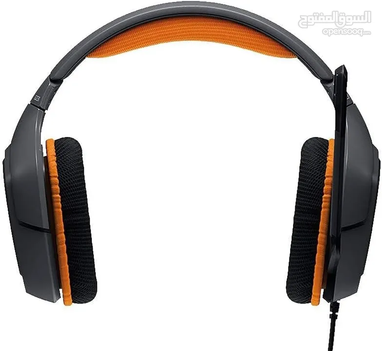 Logitech G231 Prodigy Wired Stereo Gaming Headset (Orange/Black)