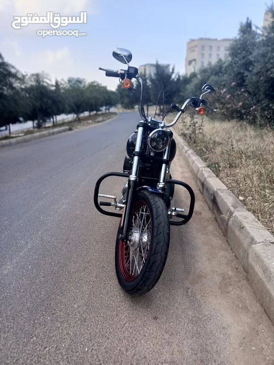 Harley Davidson street bob 2013.1700ccبحاله الوكاله