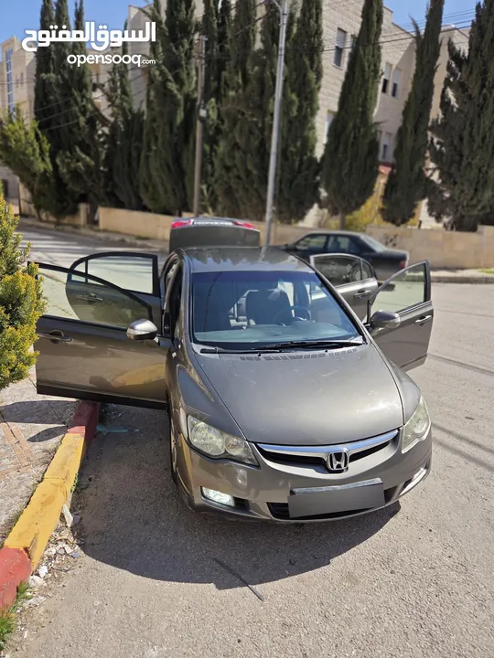 هوندا سيفيك موديل  2008 محرك بنزين Vtec 1800 cc (2 جيد)