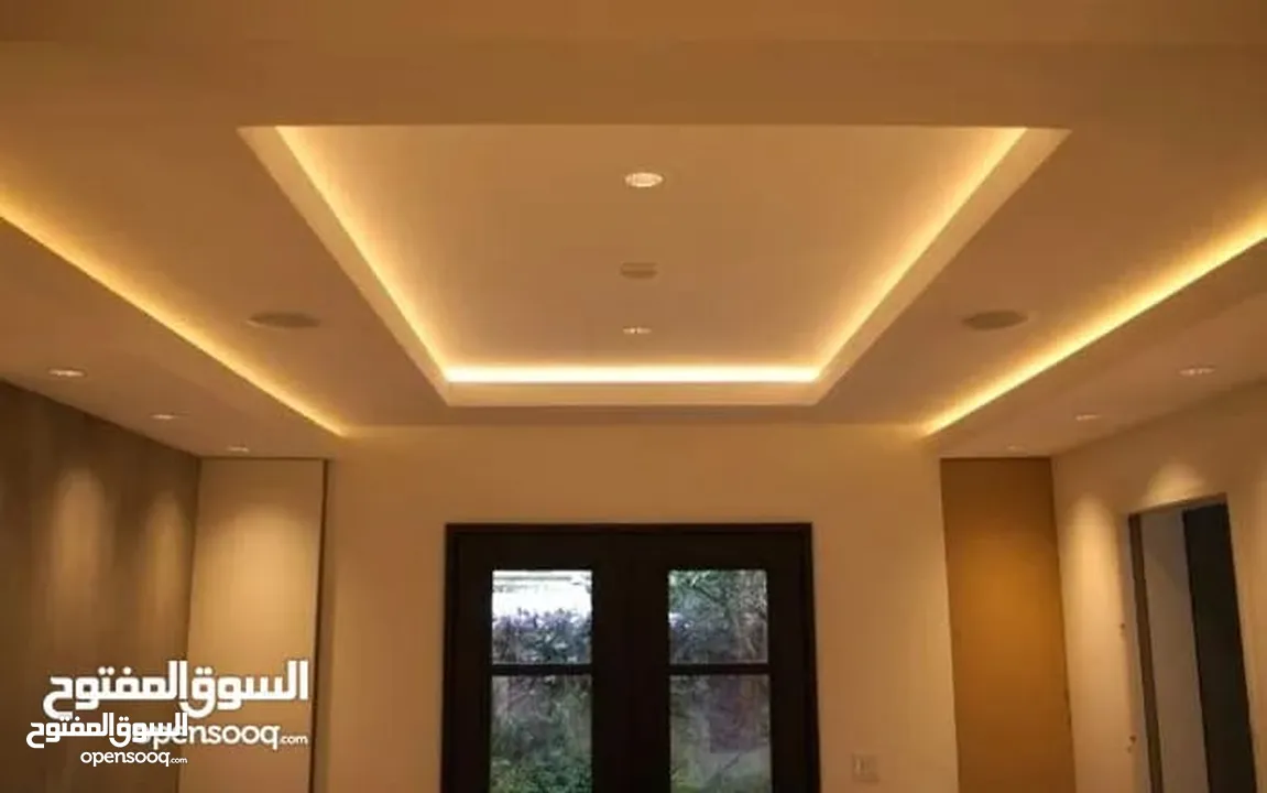 تنفيذ كافة اعمال الجبسن بورد و الجبصين والدهان اصباغ والصيانة العامة الداخليه  جبسمبورد Decorations