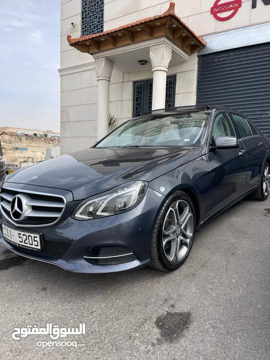 مرسيدس-E200-2015 مميزه جدا صيانة وكاله فحص كامل بحال الوكاله وارد غرغور