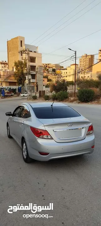 هونداي اكسنت ديزل 2014 اربعه غيار نخب اول بسعر 45000 ألف نقدا بدل وارد