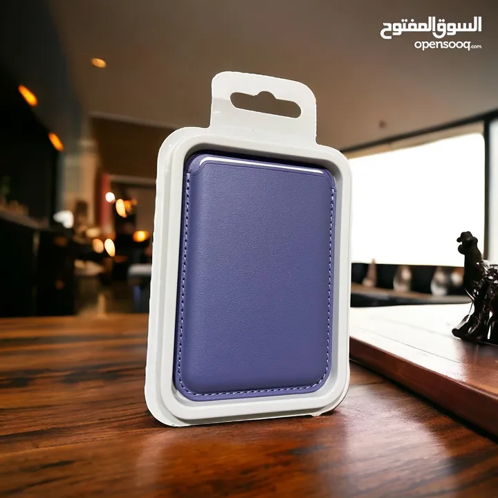 Magnetic card holder for iphone