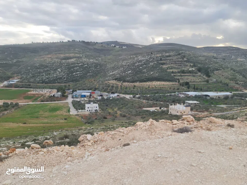 مشروع التاج أرضك بموقع استراتيجي... وإطلالة بانورامية على عصيرة الشمالية – بيت امرين – ياصيد