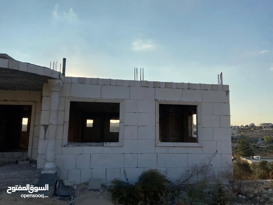 بيت طابقين عظم ناعور ابو العساكر منطقة فلل