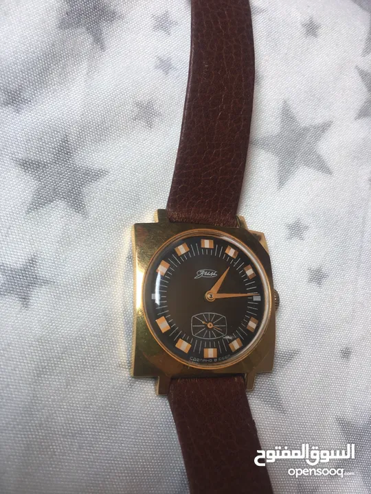 Vintage zim watch mechanical movement high gold plated in excellent condition like new