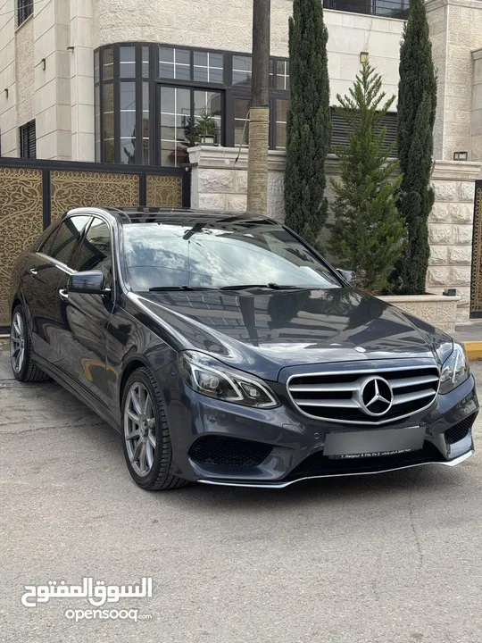 مرسيدس E 200 موديل 2014 فل كامل كت AMG اصلي مواصفات خاصة وارد شركة غرغور صيانة شركة