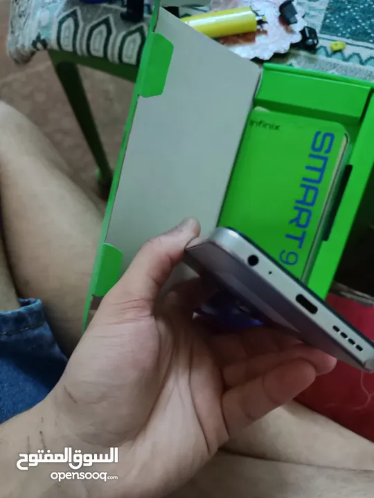 infinix smart 9  128g للبدل على ايفون