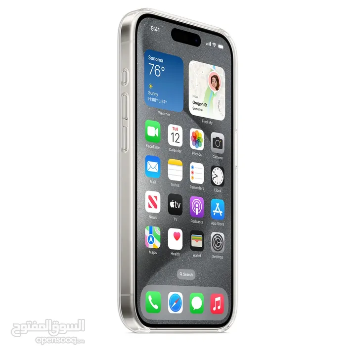 Magsafe clear cover for iphone 15 pro