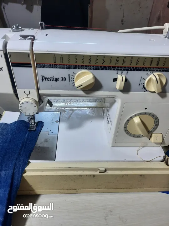 ماكينة خياطة برذر للبيع 21 رسمه وكلو شغال بخيط واحد دون ان ينقطع