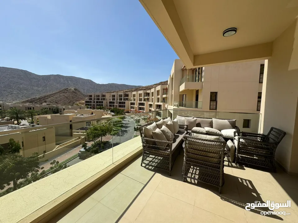 3 + 1 Amazing Fully Furnished Duplex Flat for Rent in Muscat Bay