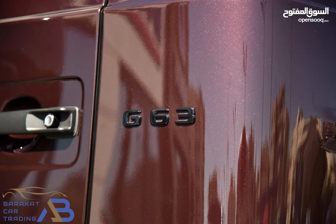 مرسيدس جي كلاسG63 AMG نايت بكج وارد وكفالةالوكالة 2023 Mercedes G63 AMG Night Package 4.0L V8 4MATIC