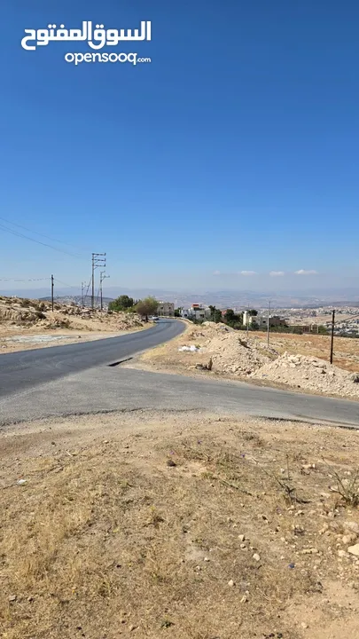 1 دونم على طريق اربد جرش القديم مباشره بعد مبنى المحافظه على اليسار