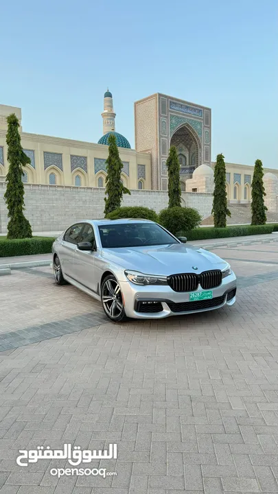 BMW 740l 2017 نظيف جدآ  سعر أقل عن السوق