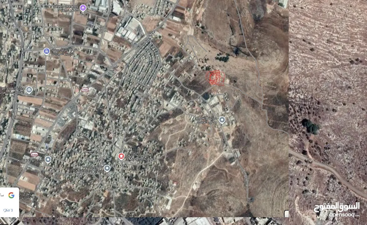 ارض للبيع في روجيب مقابل إسكان روجيب