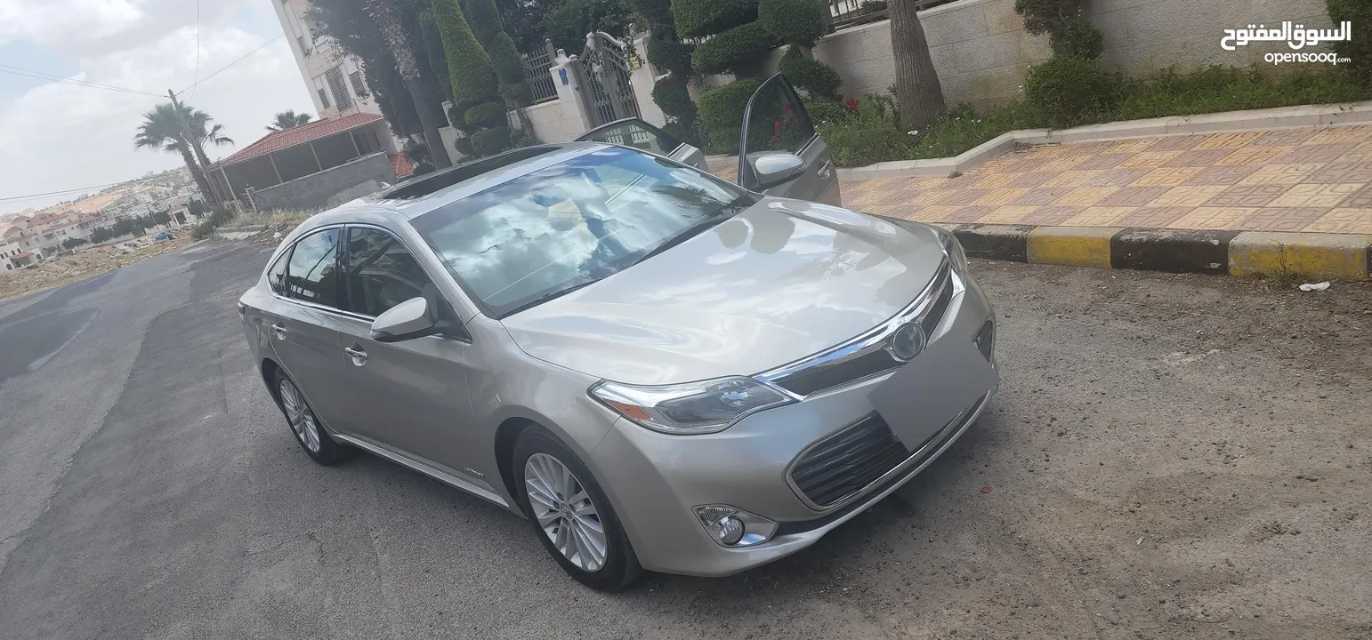 تويوتا افالون هايبرد 2015 فل كامل وأعلى صنف Limited وارد و مواصفات أمريكيه مالك واحد فحص كامل