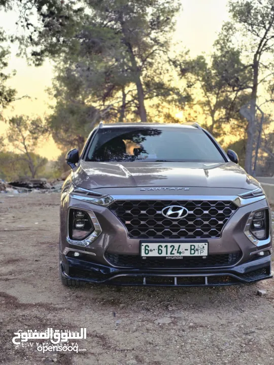 جيب هونداي سنتافية بحالة الوكالة فل الفل عدا فتحه 4*4 2018*2019 الجب بصلاه على النبي بلكرتونه تواصل