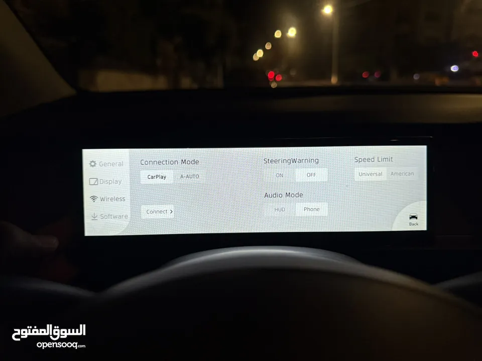 شاشة عدادات تسلا موديل3/y تدعم كارب بلي واندرويد اوتو