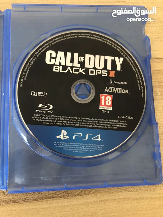 5 اقراص مستعمله ps4 للبيع