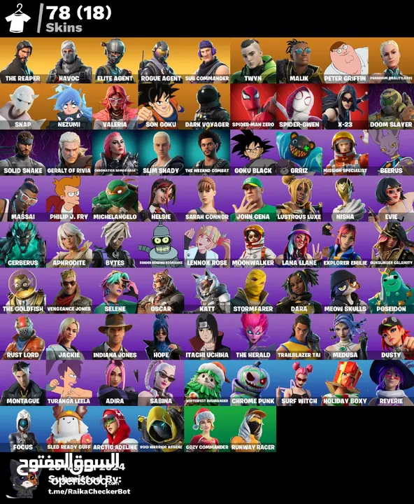 حسابات فورت للبيع  بأسعار ممتازة قرأت الوصف تحت......