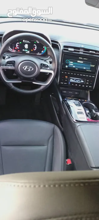 Hyundai Tucson hybrid 2021  هيونداي توسان هايبرد 2021  . وارد كوريا الجنوبية  . فحص 7 جيد -