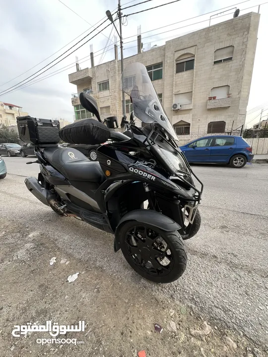سكوتر كوادرو فل كامل 3 عجال 350cc للبدل ع سيارة او للبيع مع دفع الفرق الافخم بالاردن
