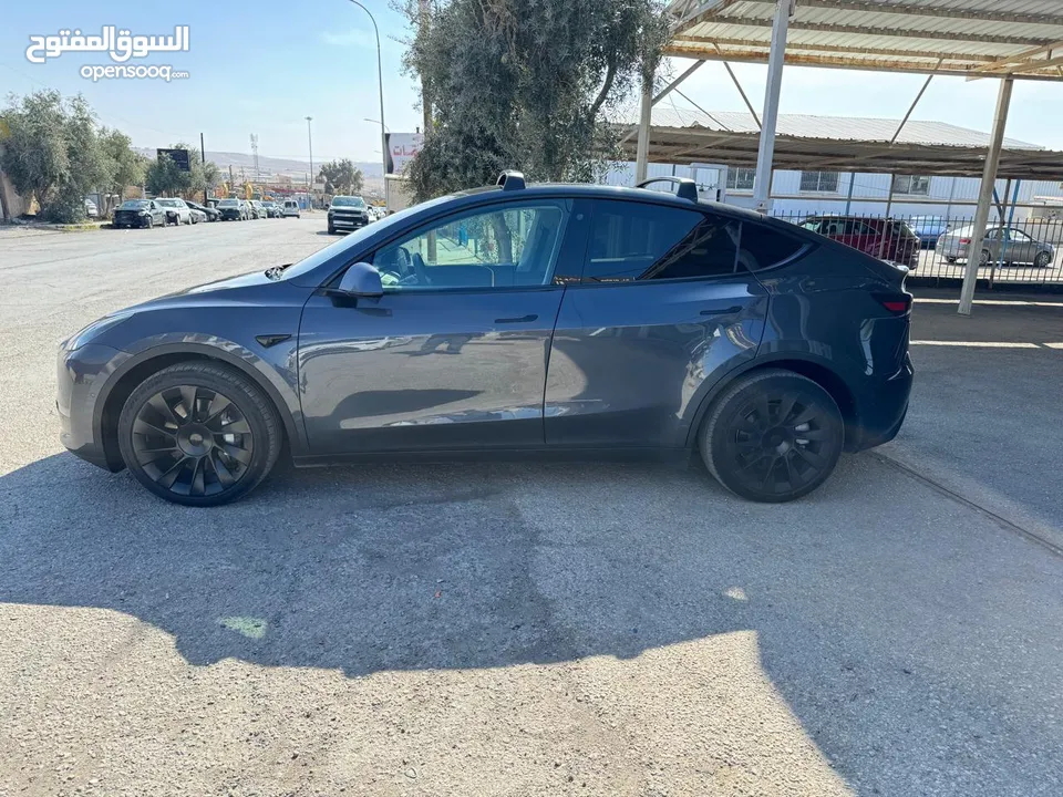 Tesla Model Y 2021 Long Range Dual Motor   B+جمرك جديد ، فحص كامل اوتوسكور