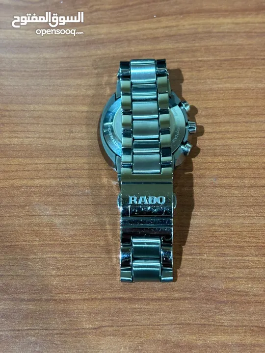 ساعه RADO بحال الجديد استعمال خفبف ضد الخدش زجاج زافاير