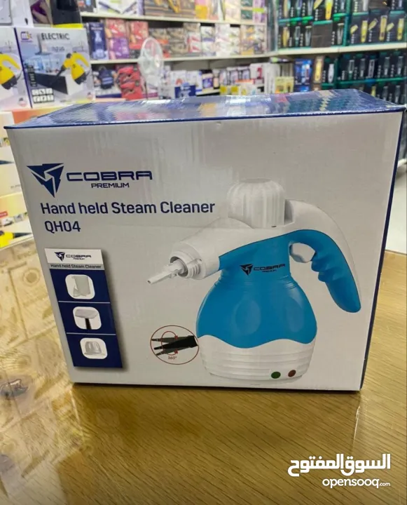 المنظف البخاري المحمول الجبار من COBRA  متعدد الوظائف جهاز 10 في 1 لتنظيف وتعقيم
