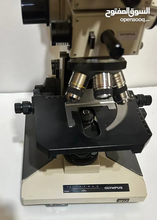 مجهر اوليمبوس متعدد الاستعمالات olympus microscope BH2 مستعمل بحالة ممتازة و سعر الأفضل في الأردن