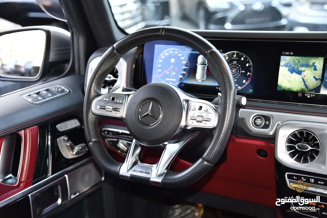 مرسيدس فاخرة AMG G63 2020 وارد المانيا بلون مميز للبيع