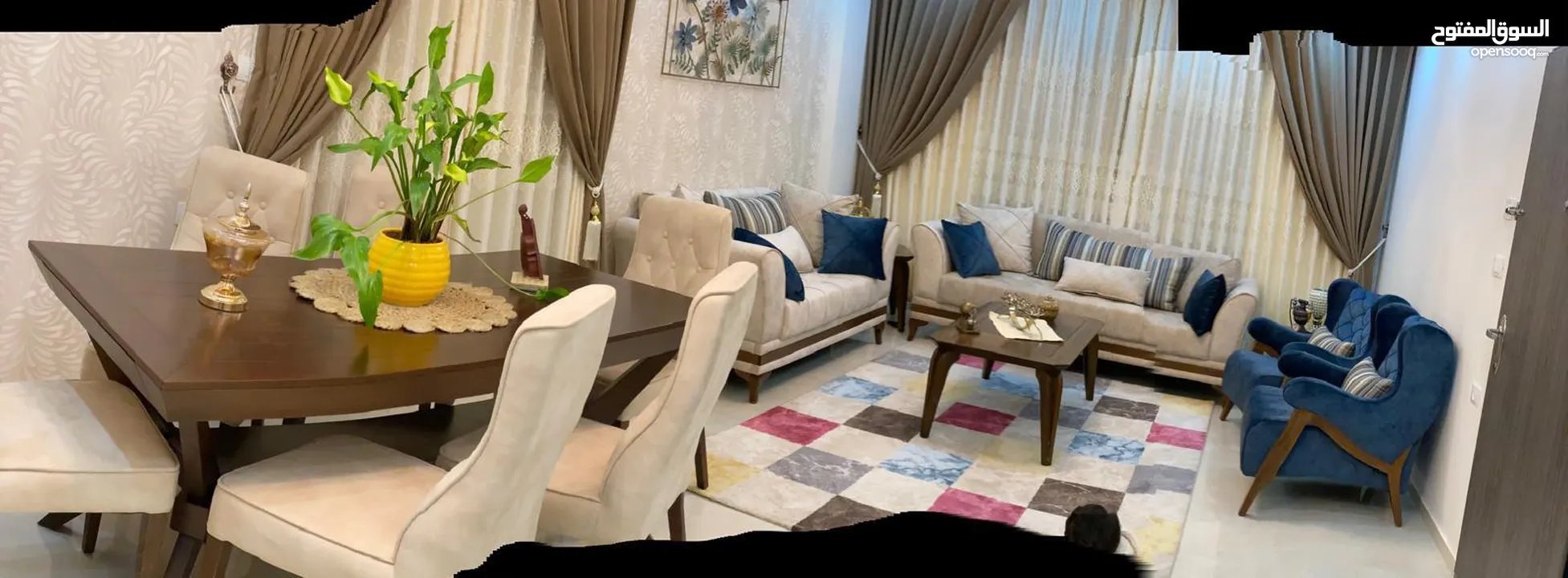 ثلاث غرف نوم مفروش للايجار البالوع