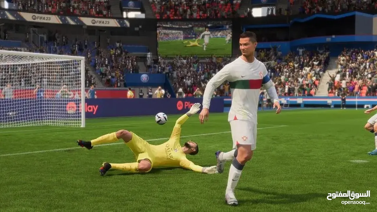 للبيع fifa 23 ps 5 عربية مستعمل آخو الجديد  وبيه شويه مجال القرص نظيف جدا