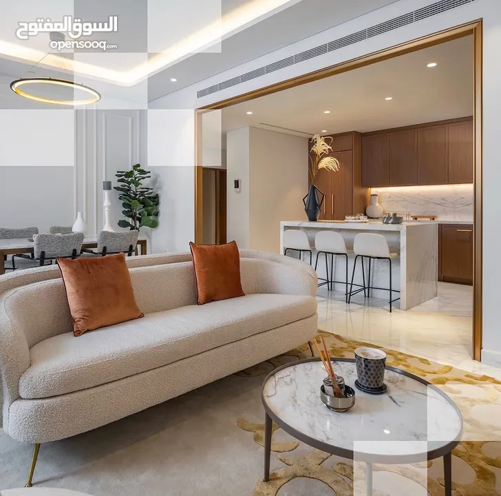 سكن الملوك عصري بلمسات مميزه استديو للبيع علي الواجهه البحريه بسعر لقطه شامل الفرش بالكامل مجانا