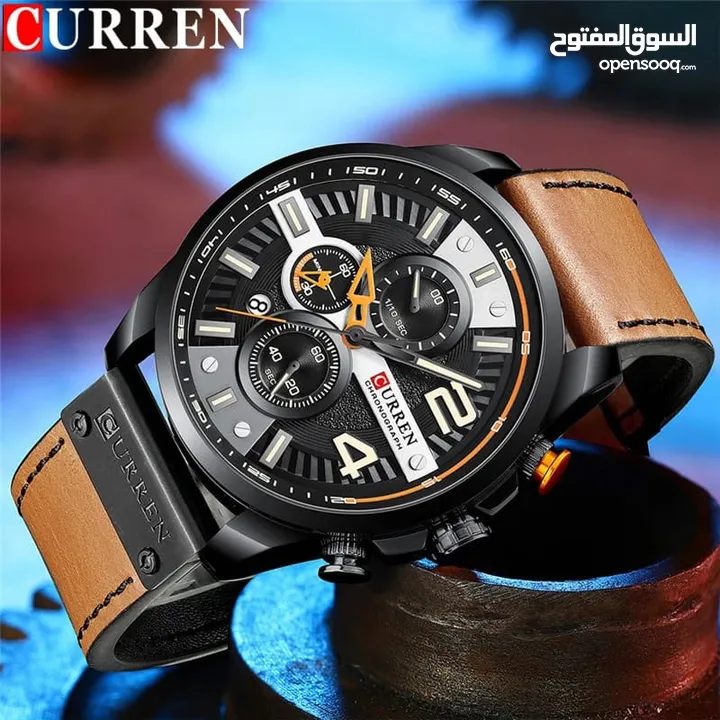 ساعات ماركة curren : Men's Watches Creo Analog Quartz : Muscat Al Maabilah  (209164164)