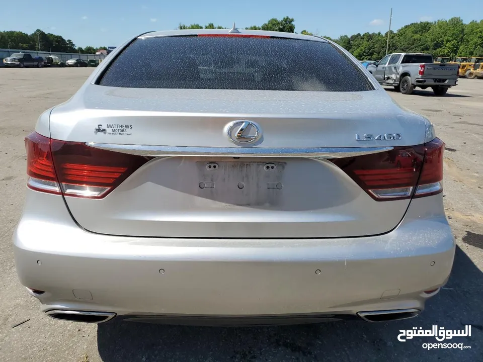 الوصول قريبا 2013 LEXUS LS 460 وارد امريكا آوراق جمارك البيع بالحادث