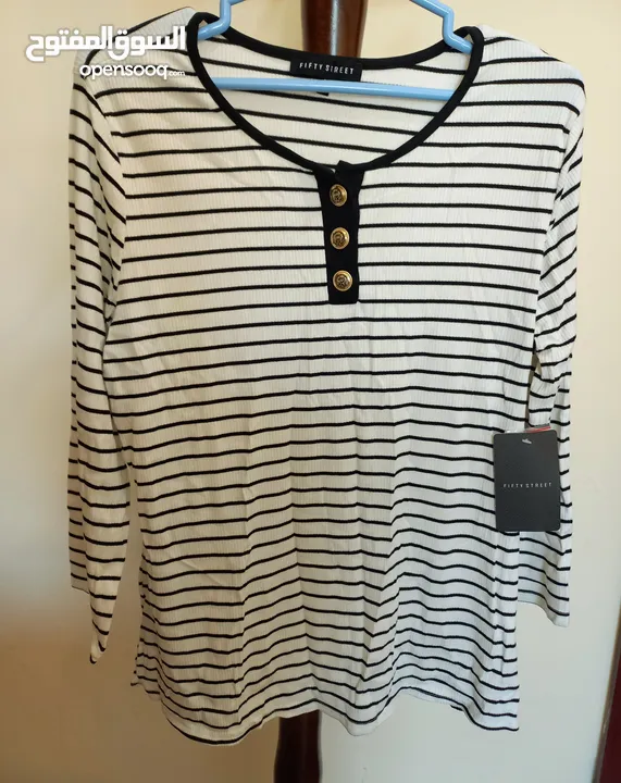 Striped Long Sleeves Shirt (New)