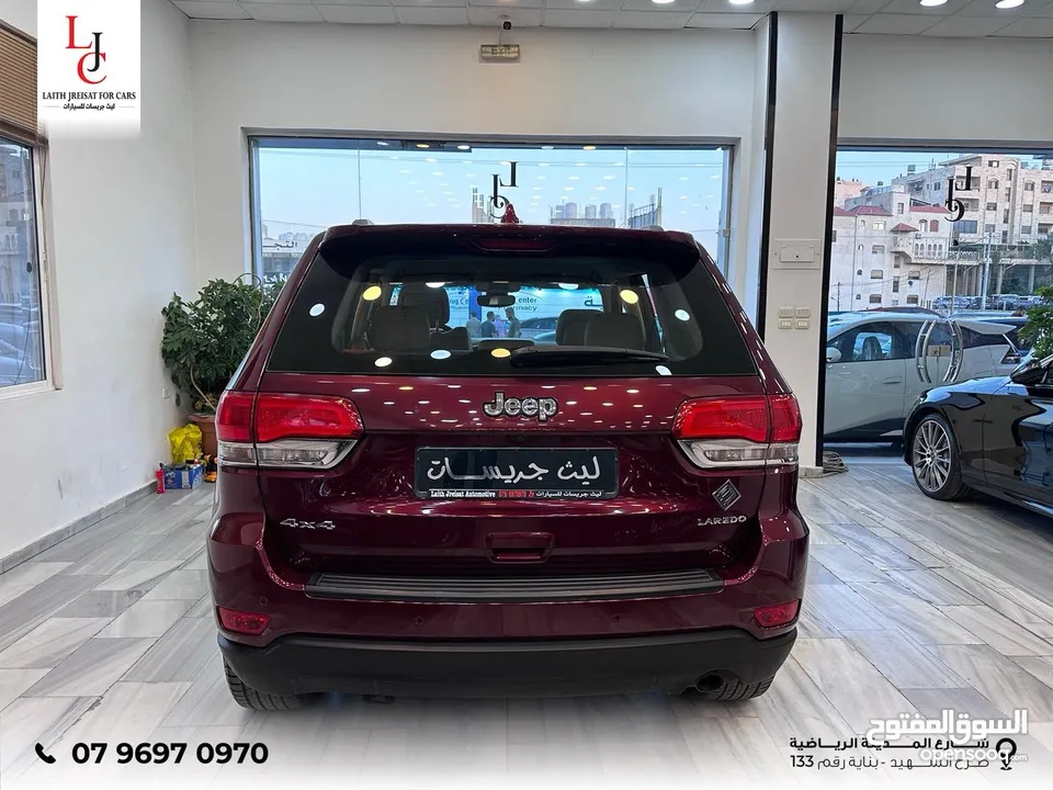 Jeep Grand Cherokee LAREDO V6 3.6L 4x4 2018 جيب جراند شيروكي لاريدو دفع رباعي