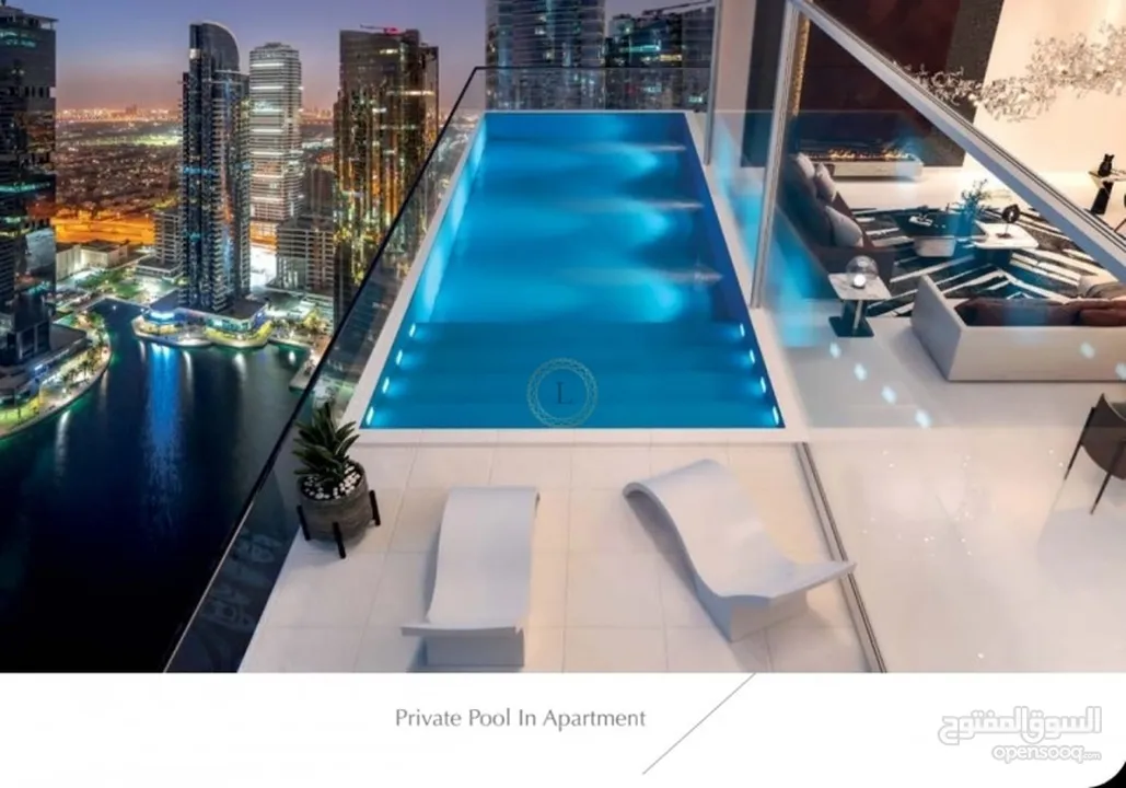 Sky Villa  6 Year Payment Plan  Private Pool