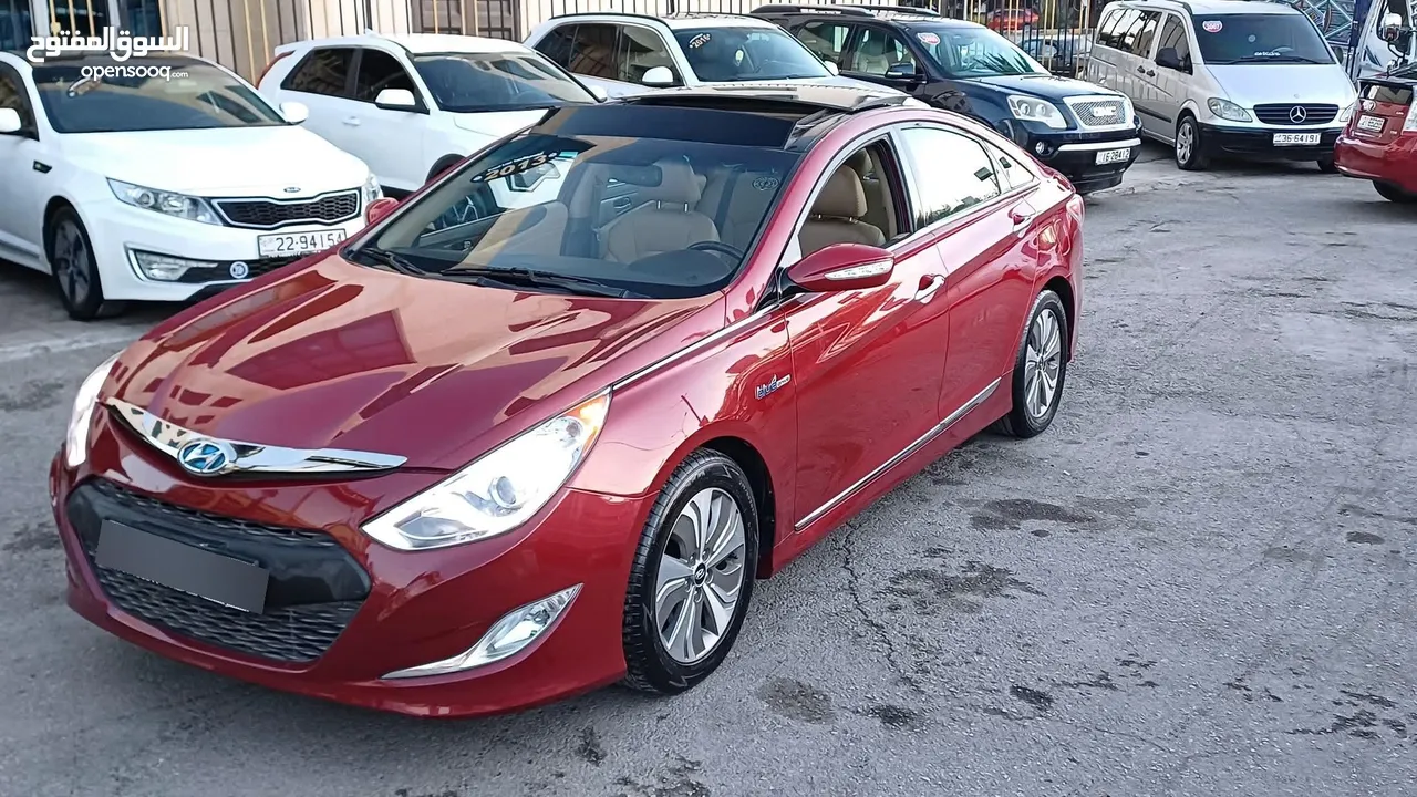 هونداي سوناتا موديل 2013 فحص كامل للبيع بالتقسيط بدفعه 2300 دينار والباقي اقساط شهريه