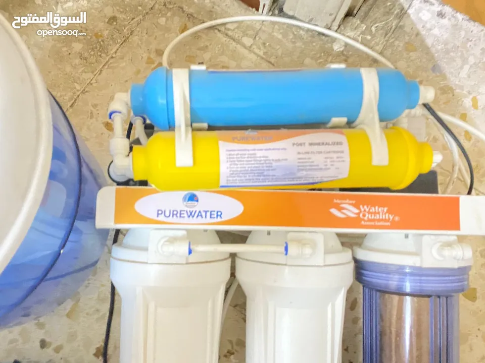 فلتر ماء مستعمل بحالة الوكاله استعمال شهر فقط