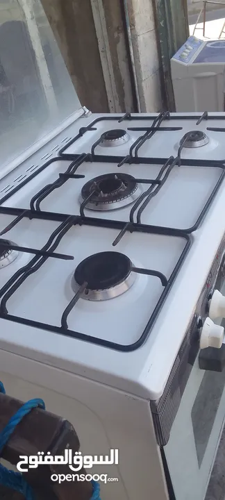 غاز ايطالي خمس عيون فحص كامل 100% غسيل وتنظيف 100%