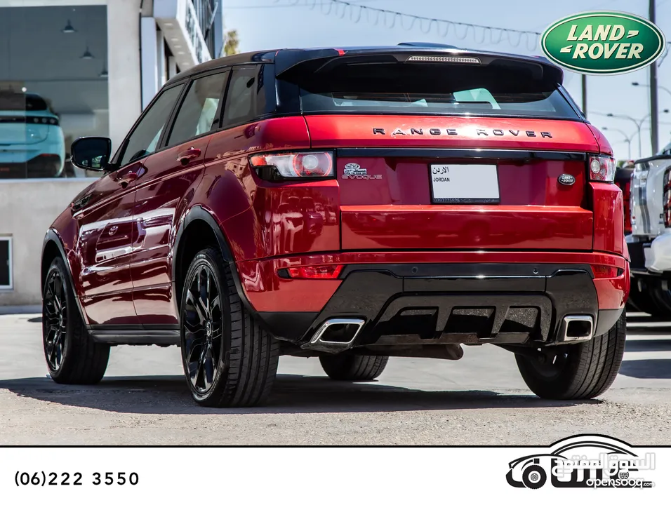 Range Rover Evoque 2013 Dynamic Edition   السيارة بحالة الوكالة و قطعت مسافة 86,000 كيلو متر