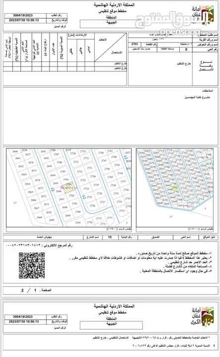 قطعة أرض للبيع بضاحية الرشيد