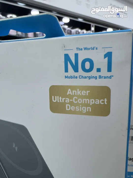PowerBank Anker with Stand to charger باور بانك انكر مع قاعدة تثبيت على شكل ستاند