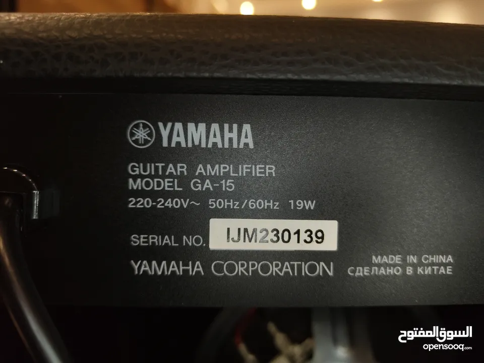 Yamaha GA15 Electric Guitar Amplifier BRAND NEW opened unused Amp