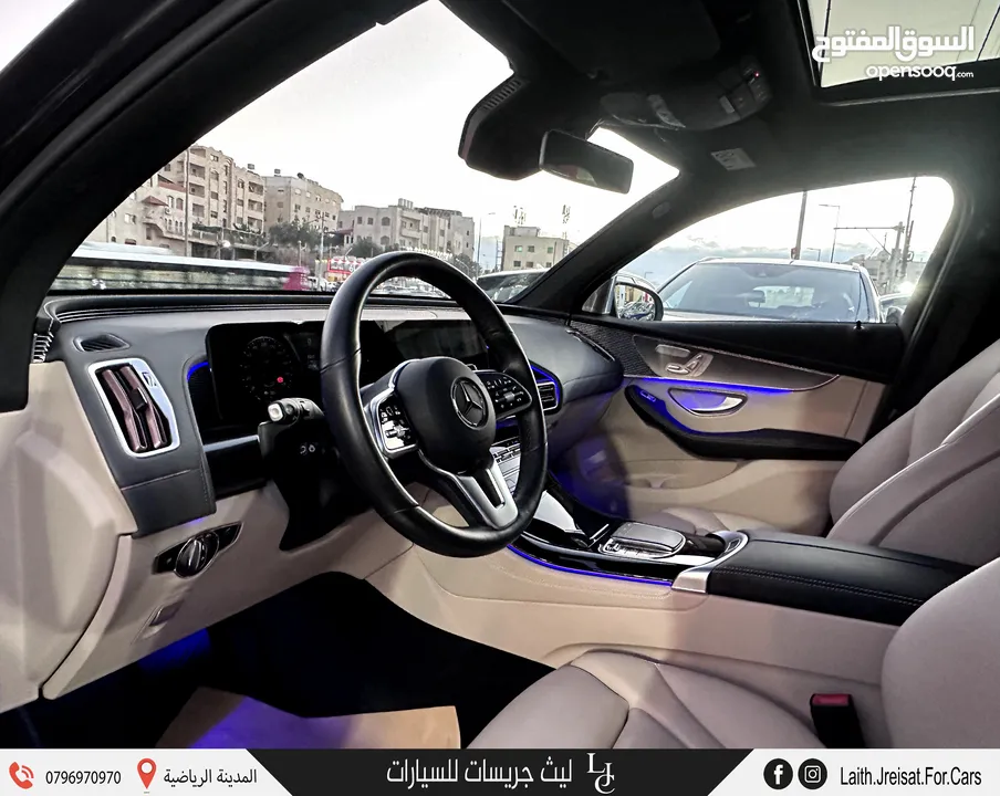 مرسيدس بنز EQC الكهربائية بالكامل 2021 Mercedes Benz EQC 400 4MATIC AMG KIT